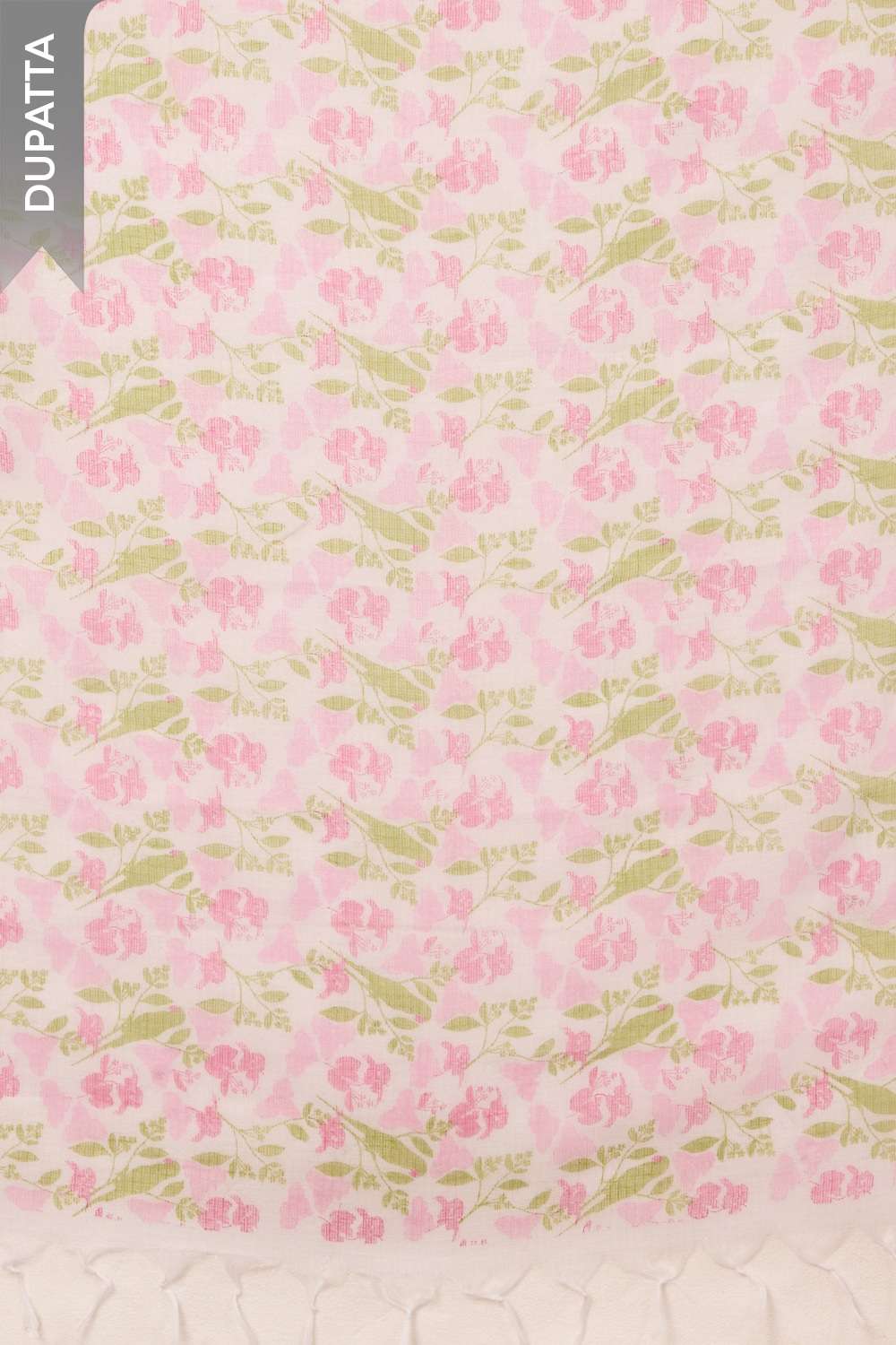 Light Pink Pure Cotton Embroidered Unstitched Suit Set image number null