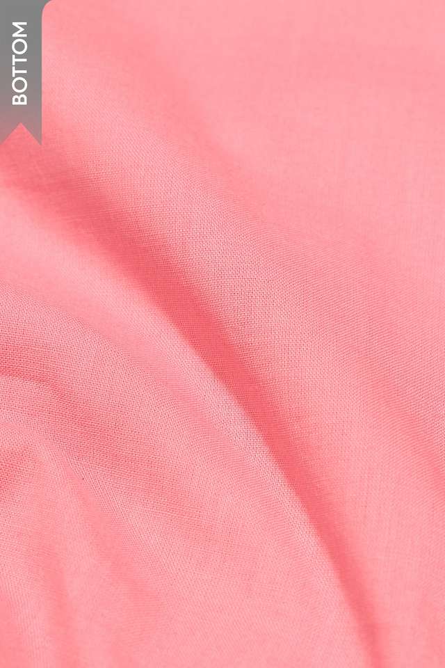 Light Pink Pure Cotton Embroidered Unstitched Suit Set thumbnail image number null