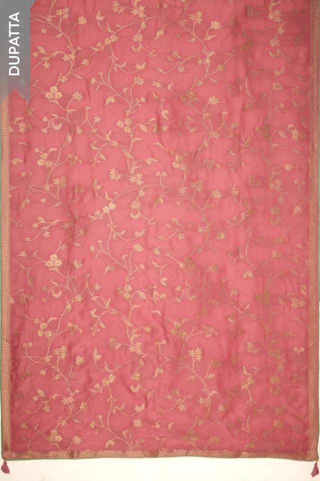 Green Pure Viscose Woven Unstitched Suit Set thumbnail image number null