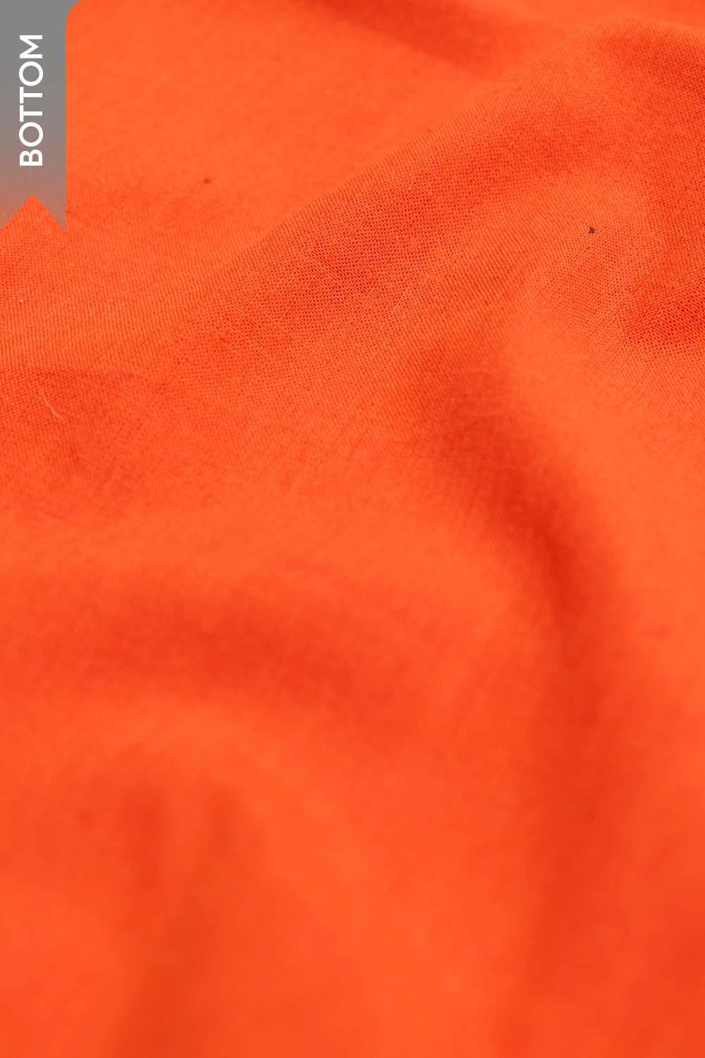 Orange Pure Cotton Embroidered Unstitched Suit Set image number null