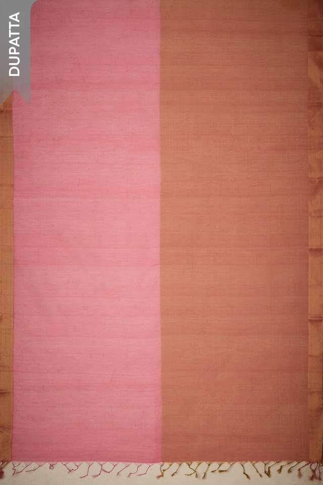 Pink Pure Tissue Cotton Embroidered Unstitched Suit Set thumbnail image number null