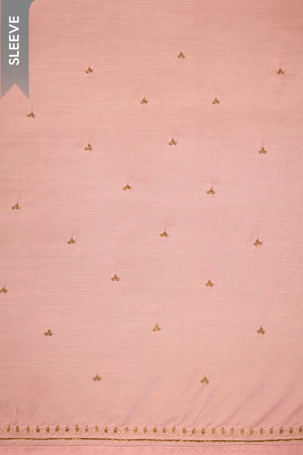 Light Pink Viscose Embroidered Unstitched Suit Set image number null