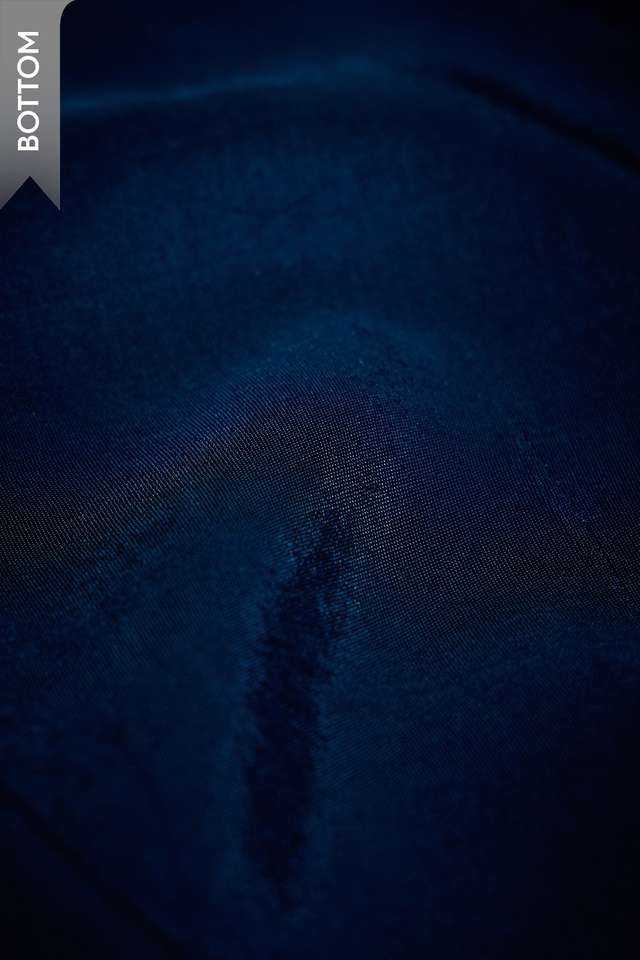 Dark Blue Brocade Viscose Unstitched Suit Set thumbnail image number null