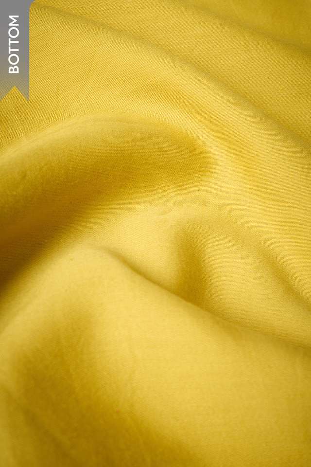 Yellow Pure Viscose Embroidered Unstitched Suit Set thumbnail image number null