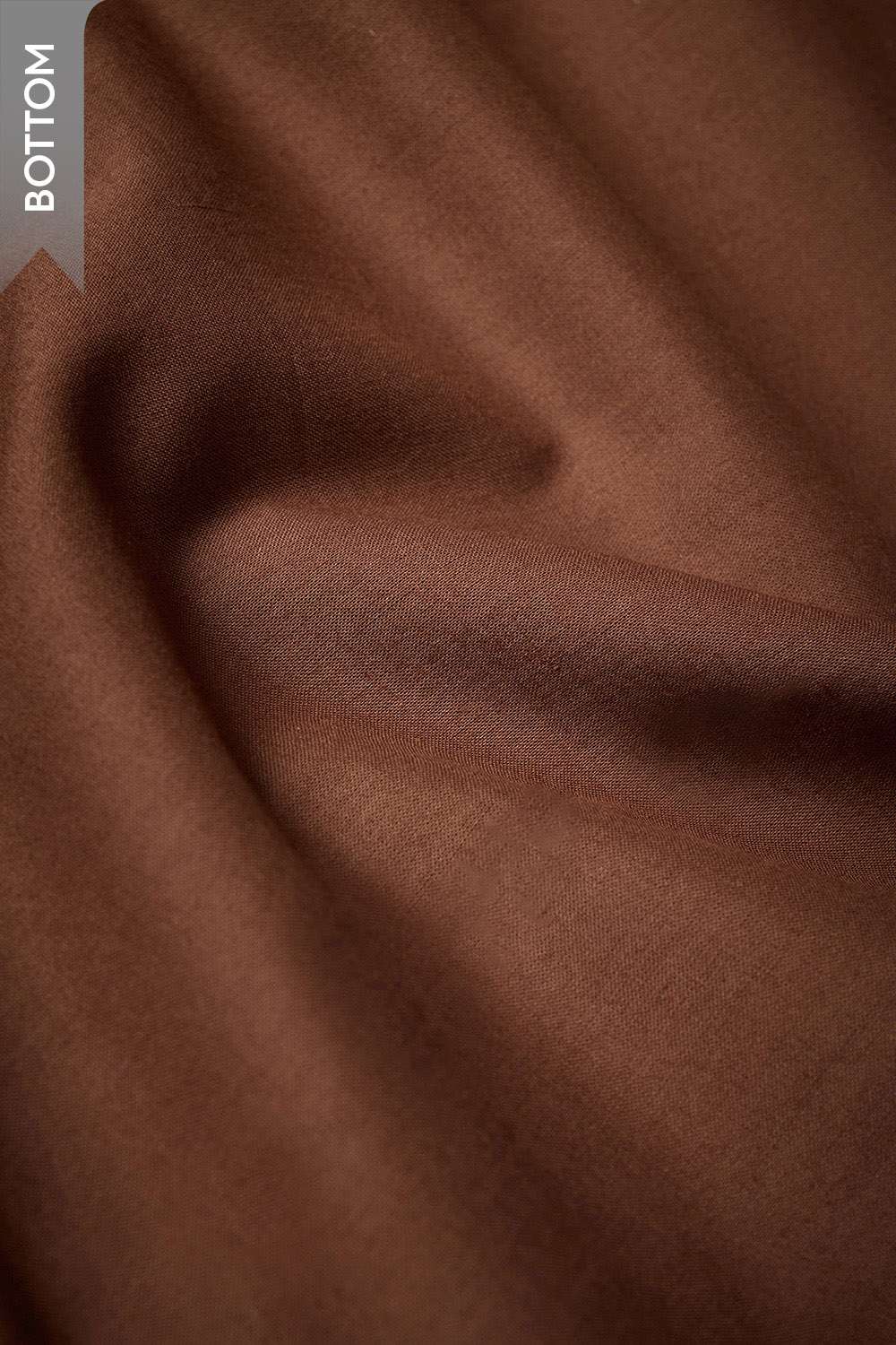 Brown Mukaish Pure Silk Cotton Unstitched Suit Set image number null